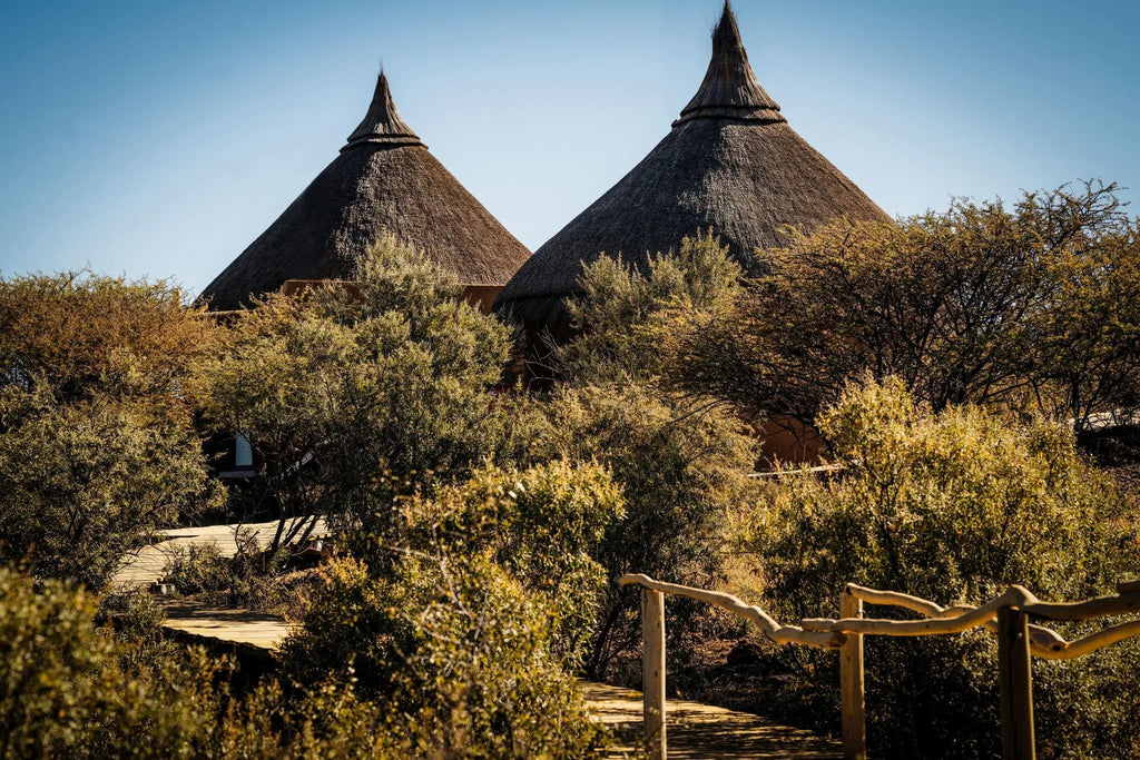 Lodge exterior at Zannier Omaanda, Zannier Reserve, Namibia.