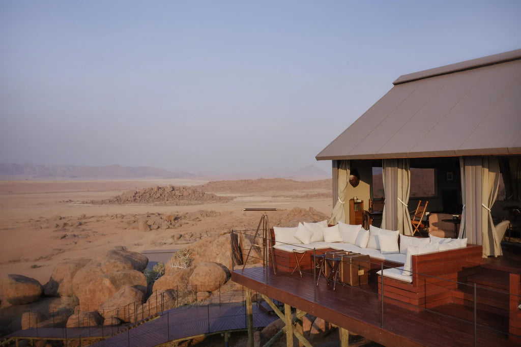 Sonop  - communal area at Zannier Sonop, NamibRand Nature Reserve, Namibia.