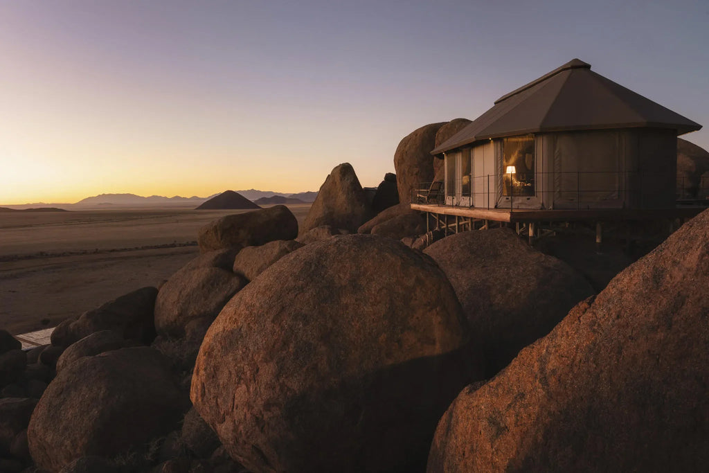 Sonop Exterior at Zannier Sonop, NamibRand Nature Reserve, Namibia.