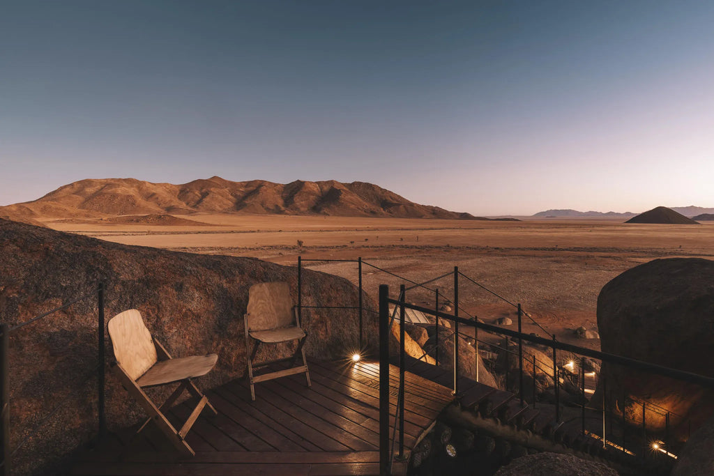 Sonop Exterior at Zannier Sonop, NamibRand Nature Reserve, Namibia.