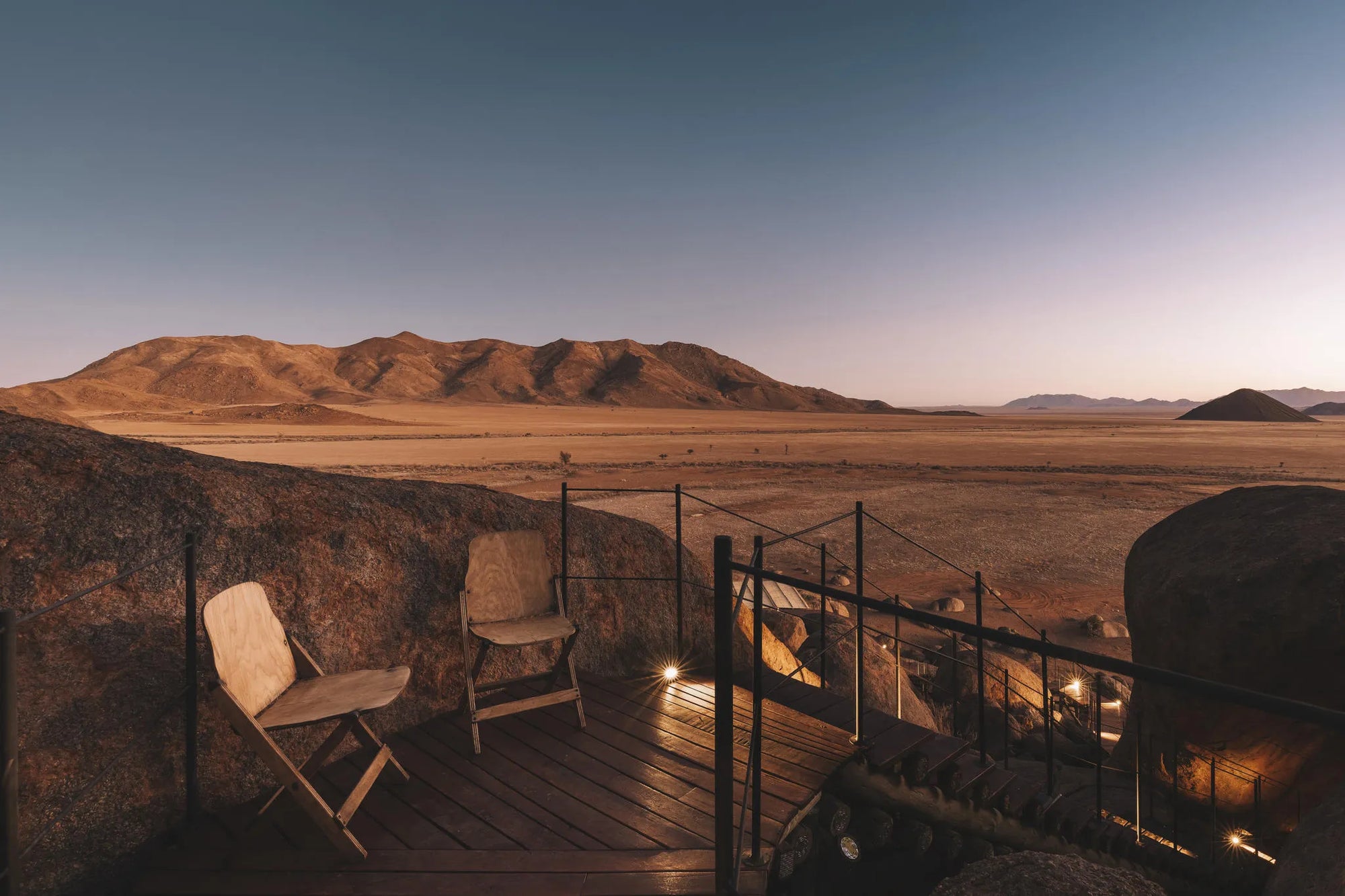 Sonop Exterior at Zannier Sonop, NamibRand Nature Reserve, Namibia.
