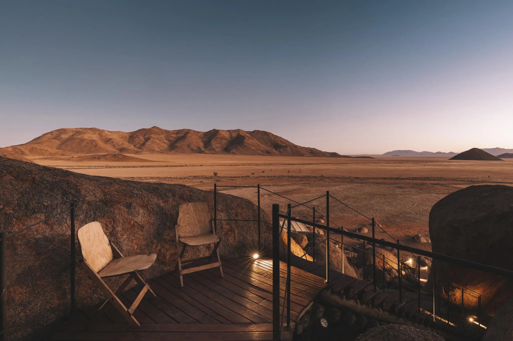 Sonop Exterior at Zannier Sonop, NamibRand Nature Reserve, Namibia.