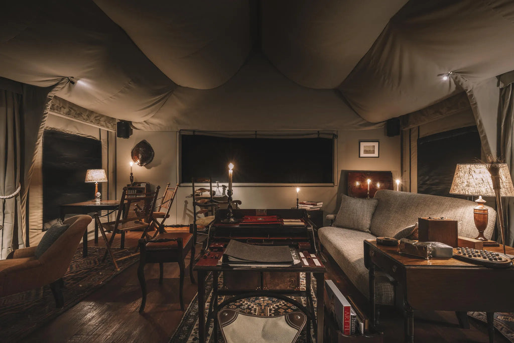 Sonop Lounge at Zannier Sonop, NamibRand Nature Reserve, Namibia.