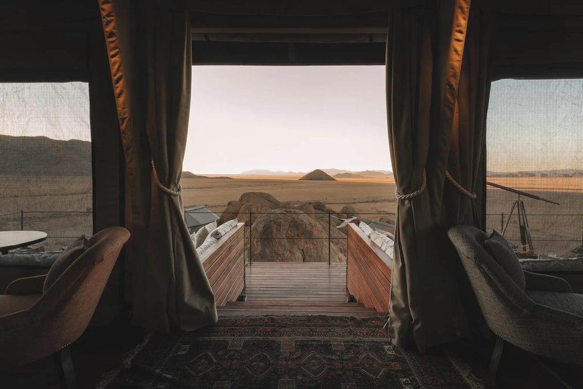 Sonop views at Zannier Sonop, NamibRand Nature Reserve, Namibia.