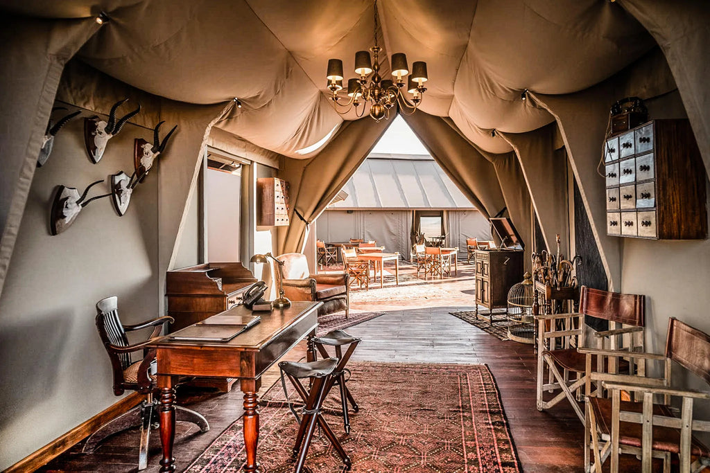 Sonop Reception at Zannier Sonop, NamibRand Nature Reserve, Namibia.