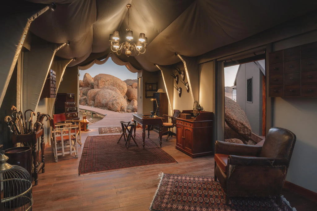Sonop Reception at Zannier Sonop, NamibRand Nature Reserve, Namibia.