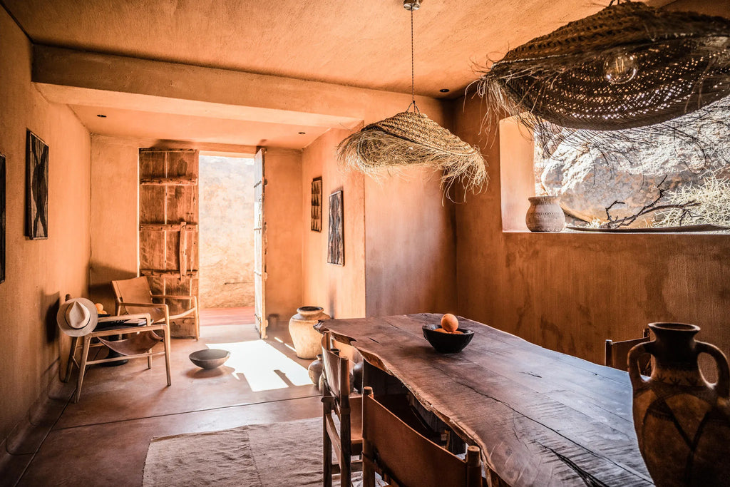 Sonop Spa reception at Zannier Sonop, NamibRand Nature Reserve, Namibia.