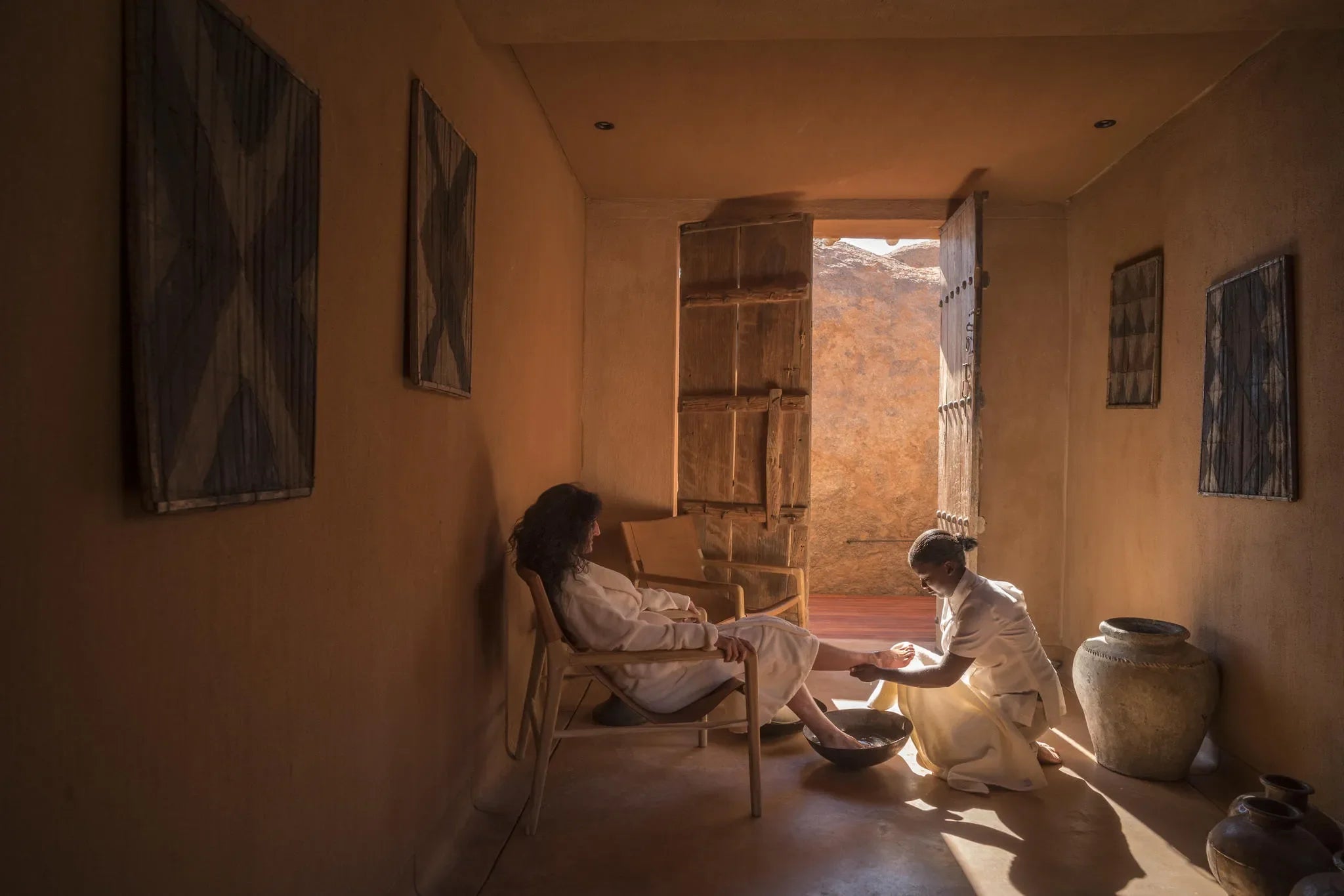 Sonop Spa at Zannier Sonop, NamibRand Nature Reserve, Namibia.