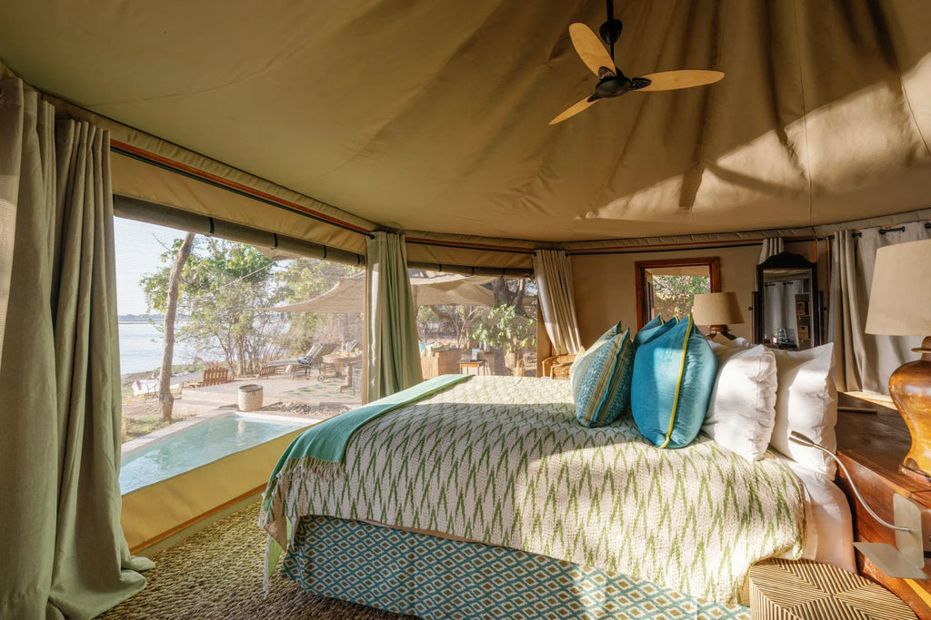 Cassia Suite at Time + Tide Chongwe Suites, Lower Zambezi, Zambia.