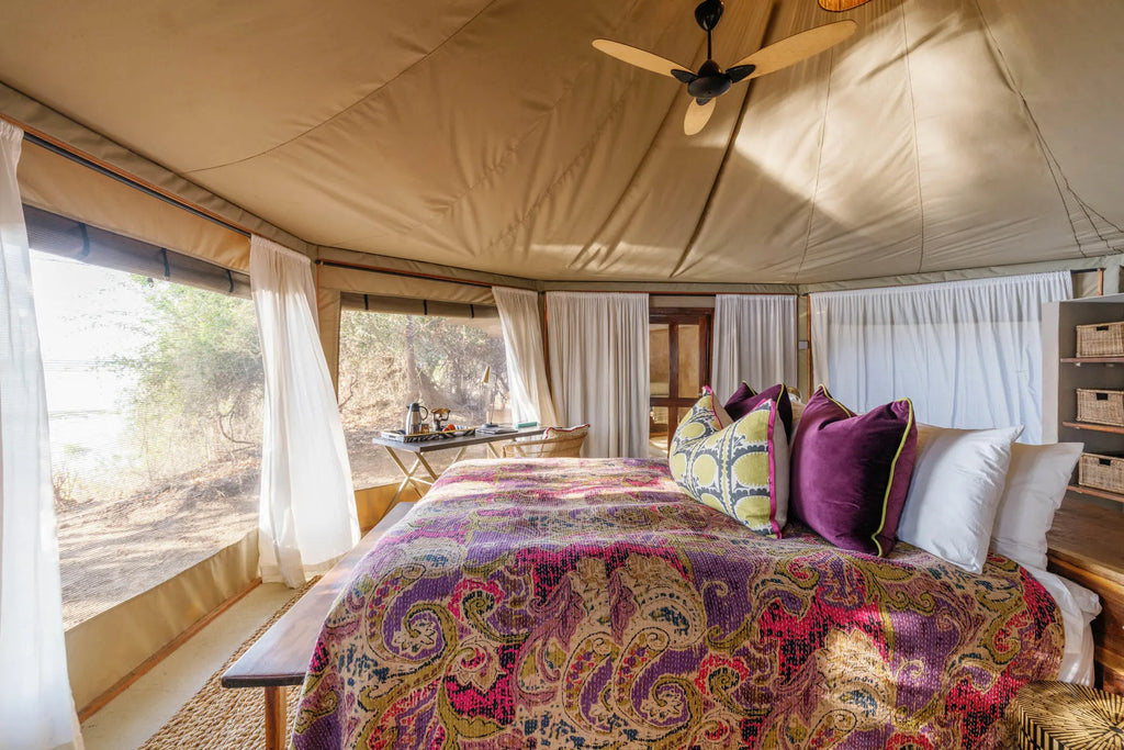 Albida Suite at Time + Tide Chongwe Suites, Lower Zambezi, Zambia.