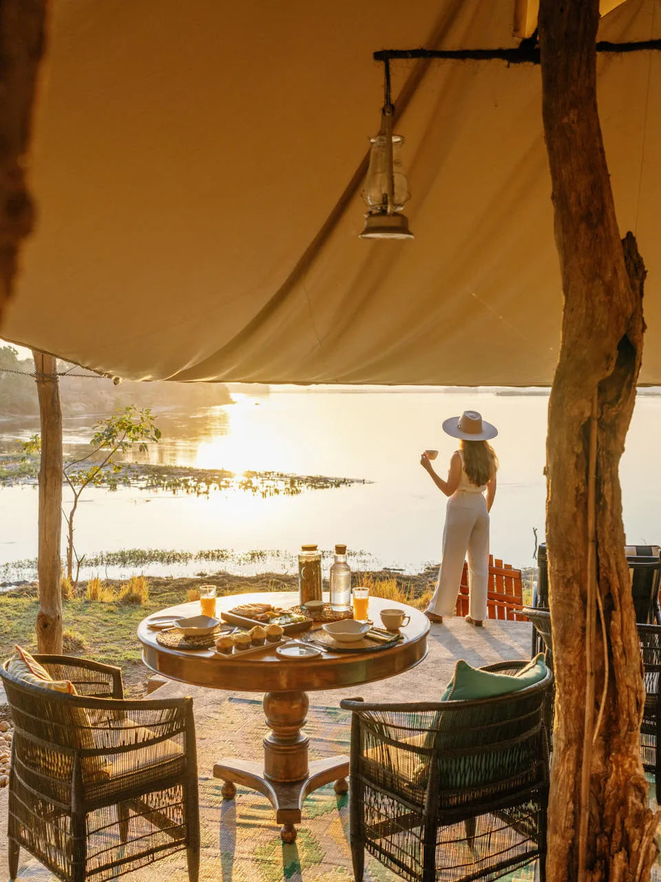 Cassia Suite at Time + Tide Chongwe Suites, Lower Zambezi, Zambia.