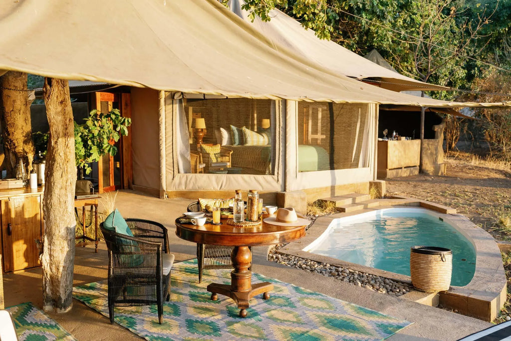 Cassia Suite at Time + Tide Chongwe Suites, Lower Zambezi, Zambia.