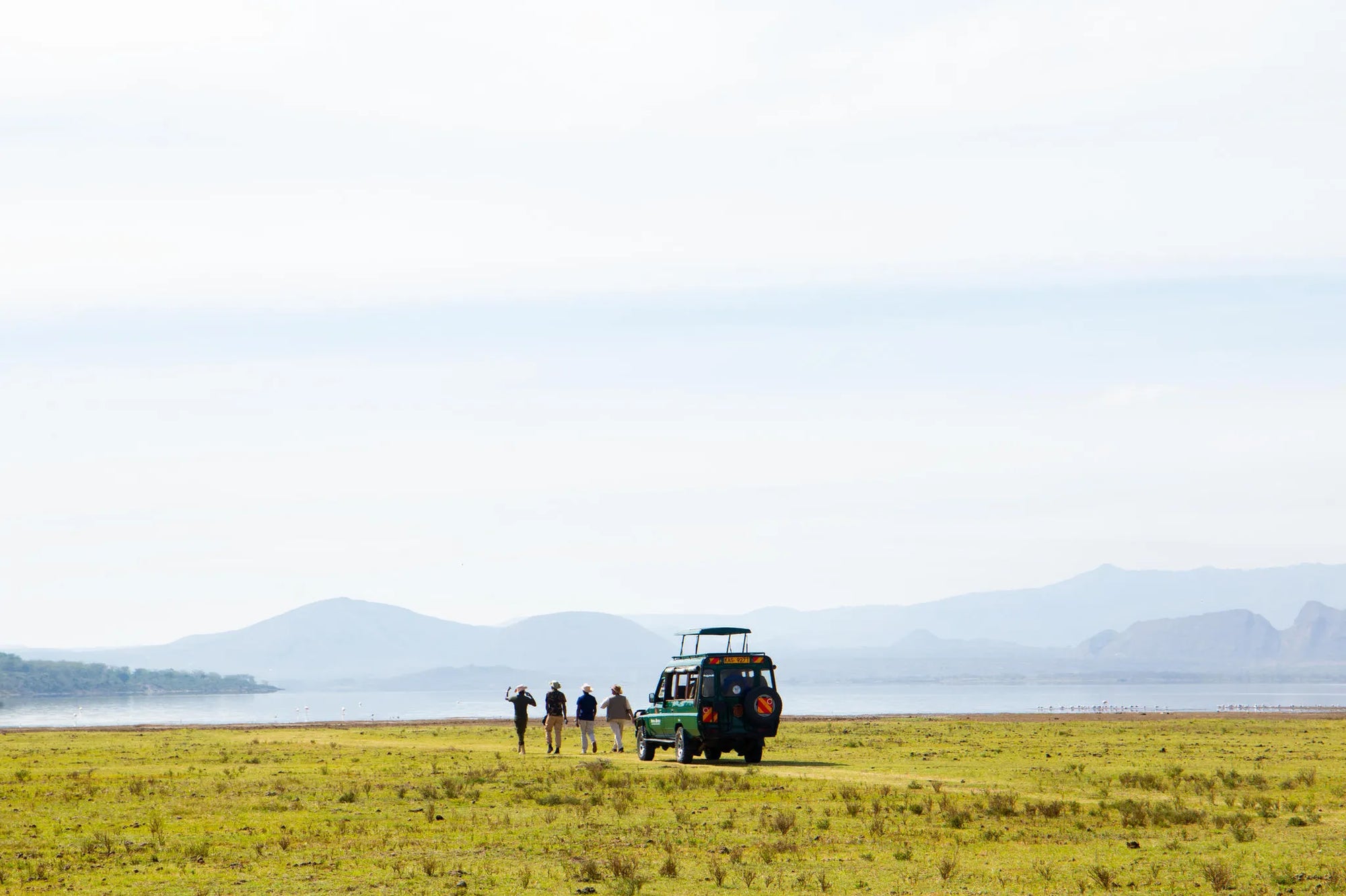 Guided eco walks at Lake Elmenteita Serena Camp, Lake Elmenteita, Kenya.