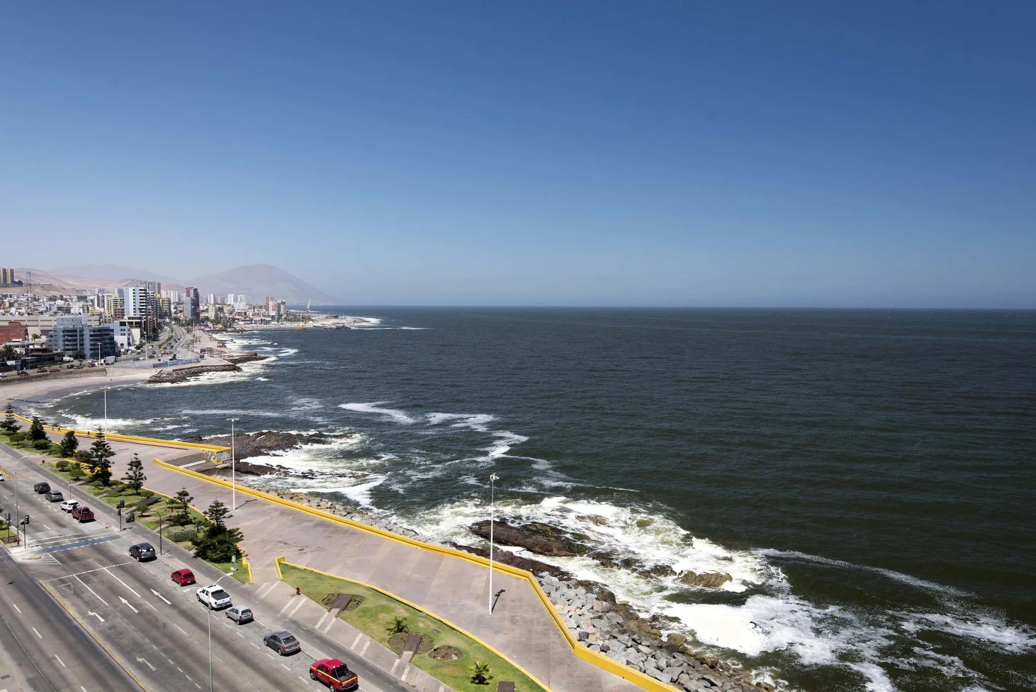 View at Holiday Inn Express Antofagasta, Antofagasta, Chile.