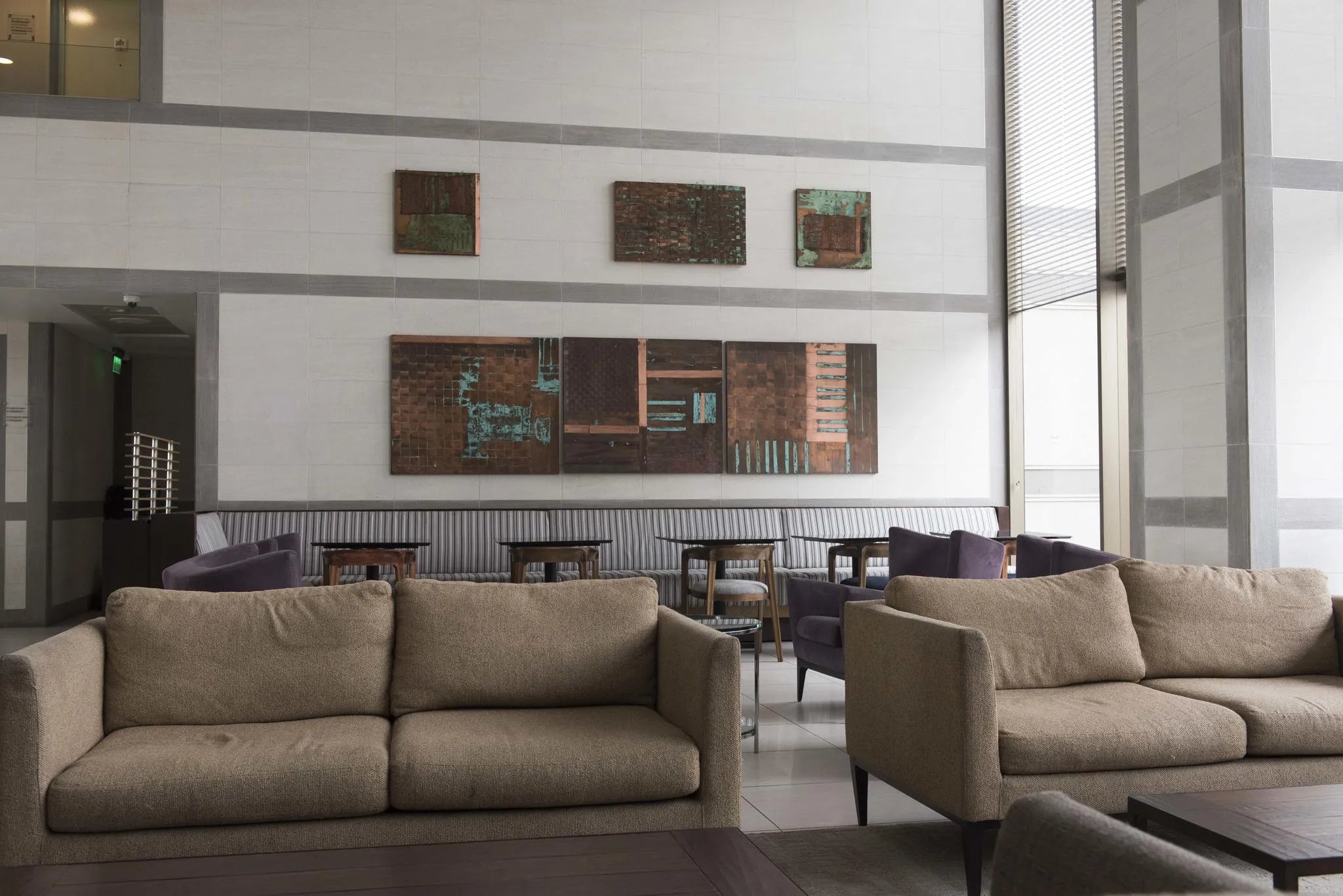 Lobby at Holiday Inn Express Antofagasta, Antofagasta, Chile.