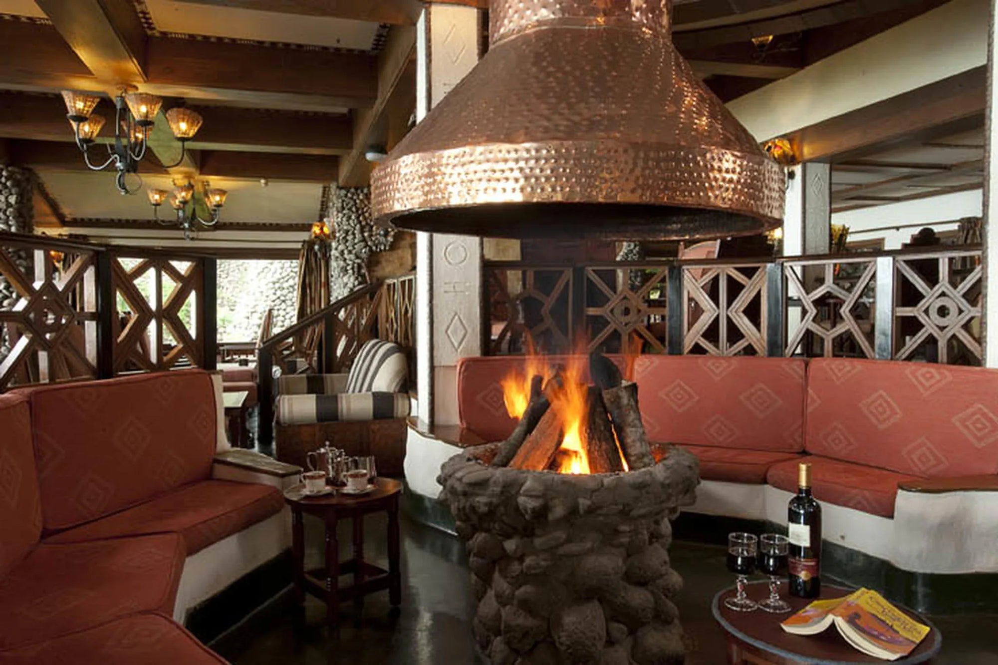 Scenic Views at Ngorongoro Serena Safari Lodge, Lake Magadi, Tanzania.