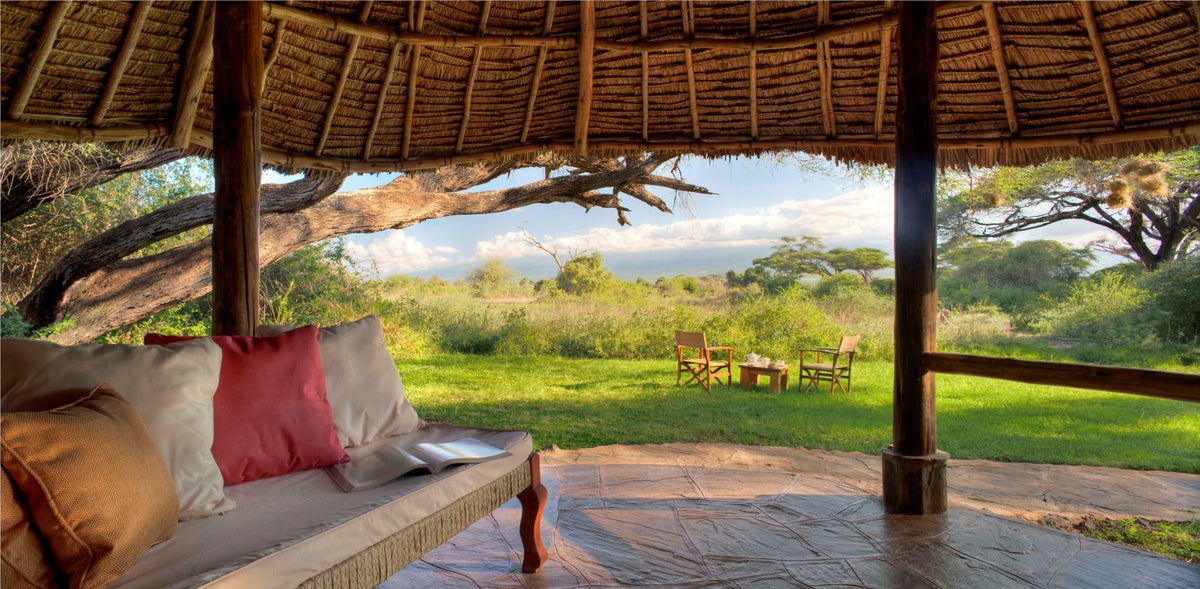 Elewana Tortilis Camp Amboseli at Elewana Tortilis Camp Amboseli, Amboseli National Park, Kenya.