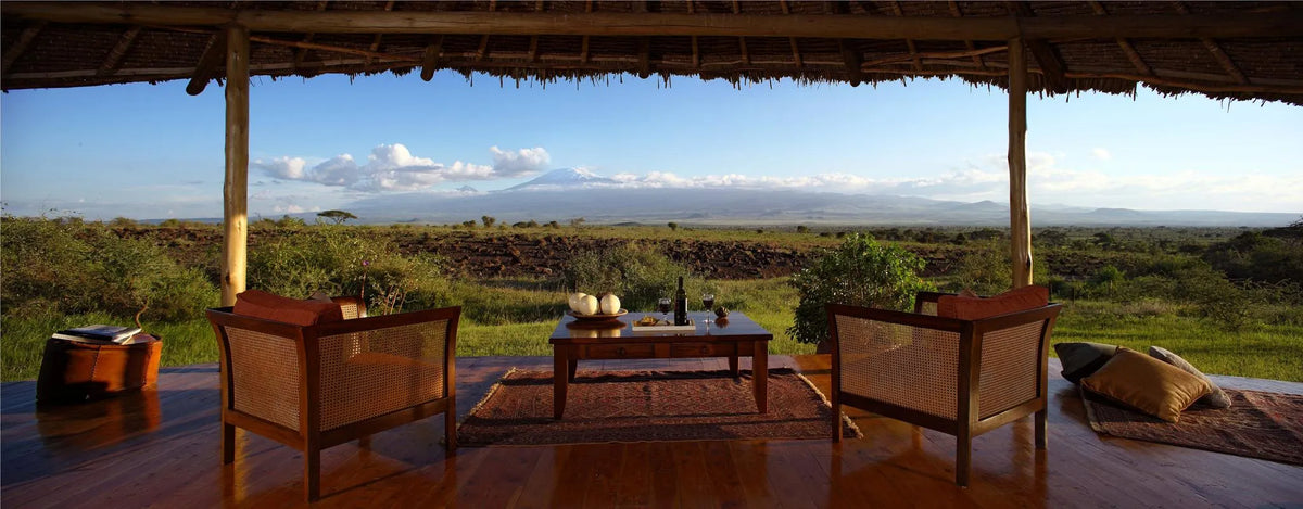 Elewana Tortilis Camp Amboseli at Elewana Tortilis Camp Amboseli, Amboseli National Park, Kenya.