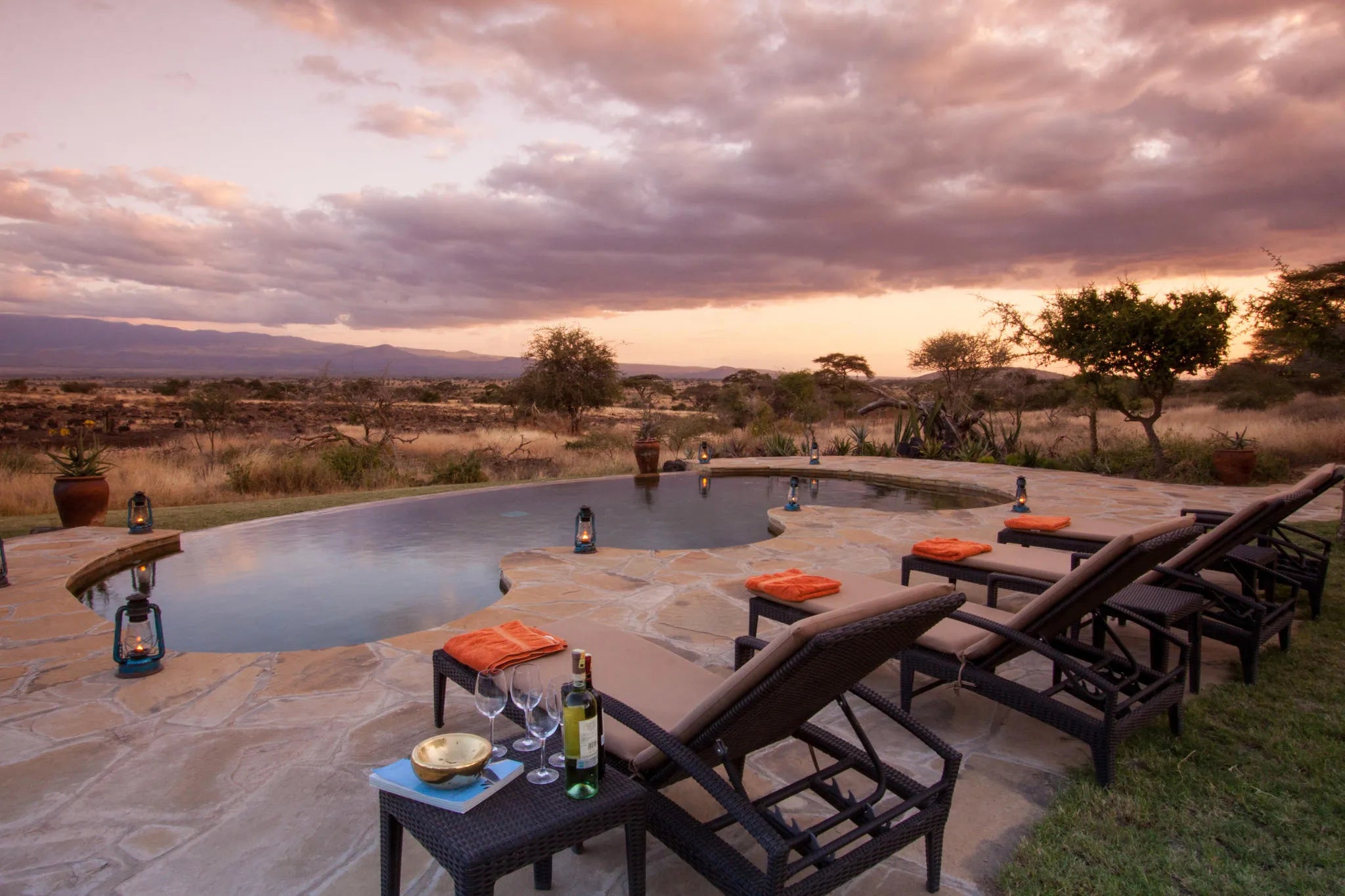 Elewana Tortilis Camp Amboseli at Elewana Tortilis Camp Amboseli, Amboseli National Park, Kenya.