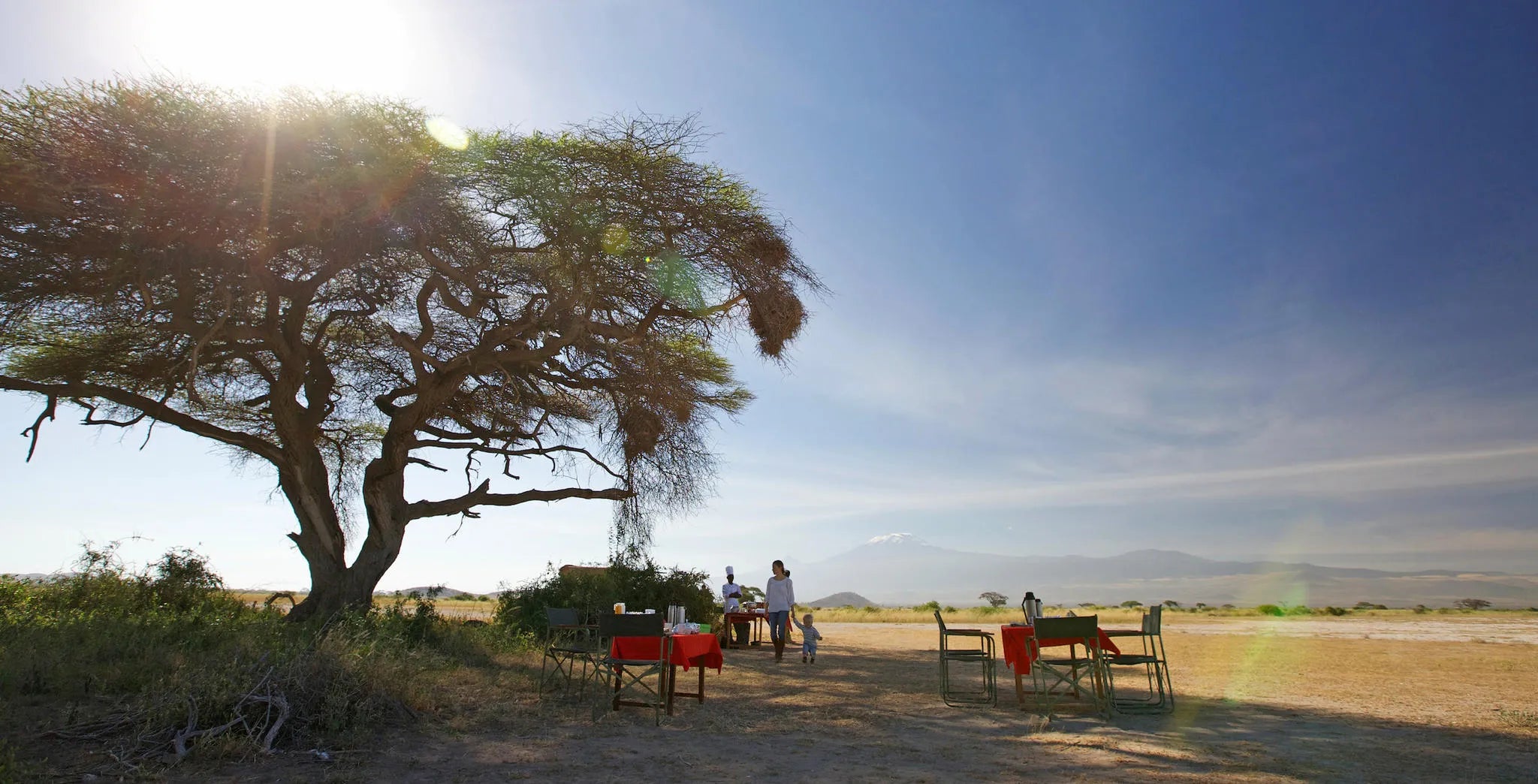 Elewana Tortilis Camp Amboseli at Elewana Tortilis Camp Amboseli, Amboseli National Park, Kenya.