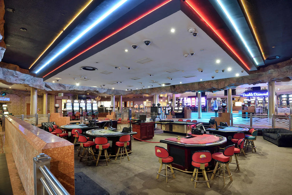 Casino at Windhoek Country Club Resort & Casino, Windhoek, Namibia.