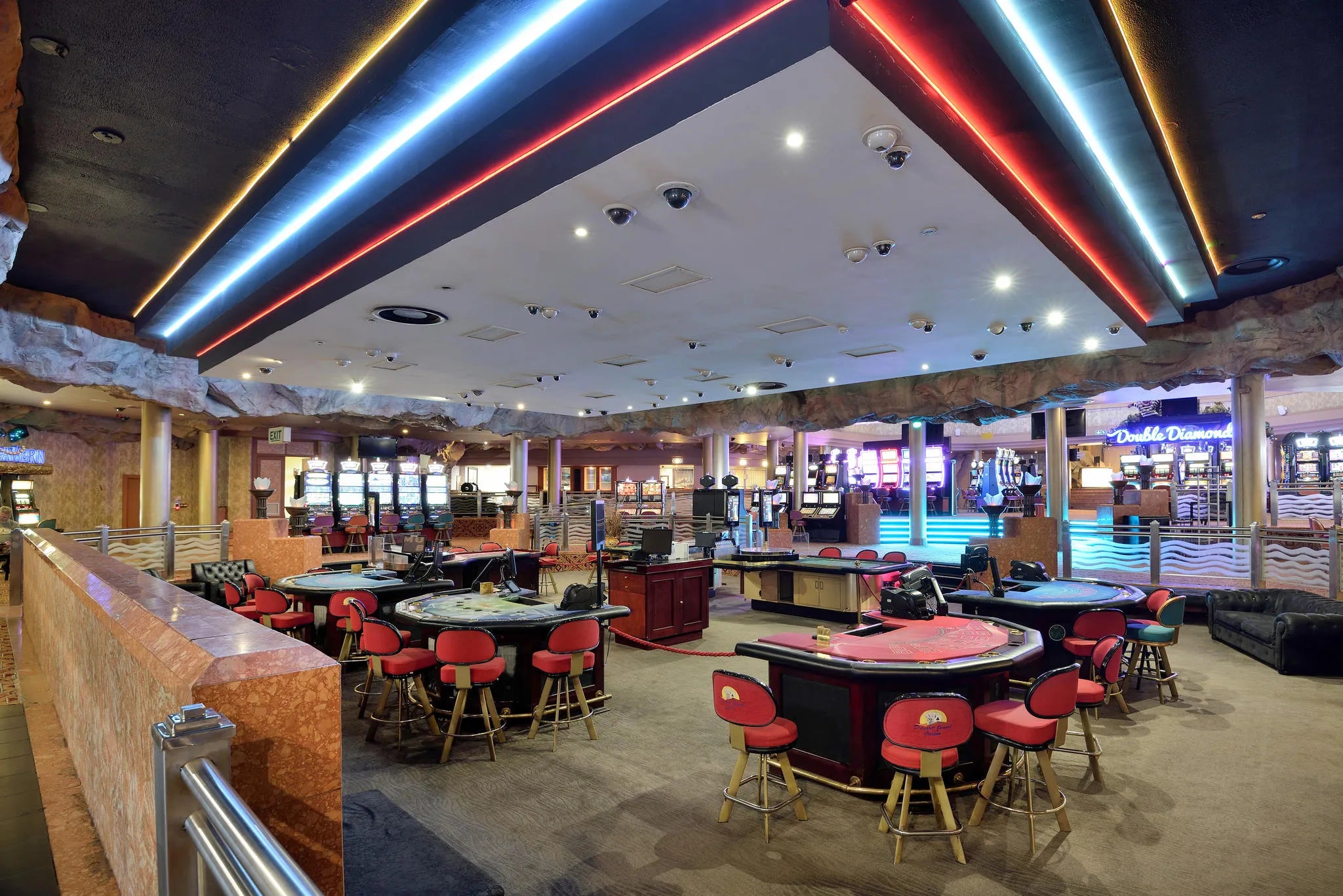 Casino at Windhoek Country Club Resort & Casino, Windhoek, Namibia.