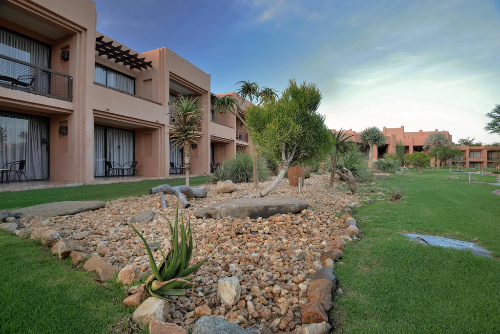 Gardens at Windhoek Country Club Resort & Casino, Windhoek, Namibia.