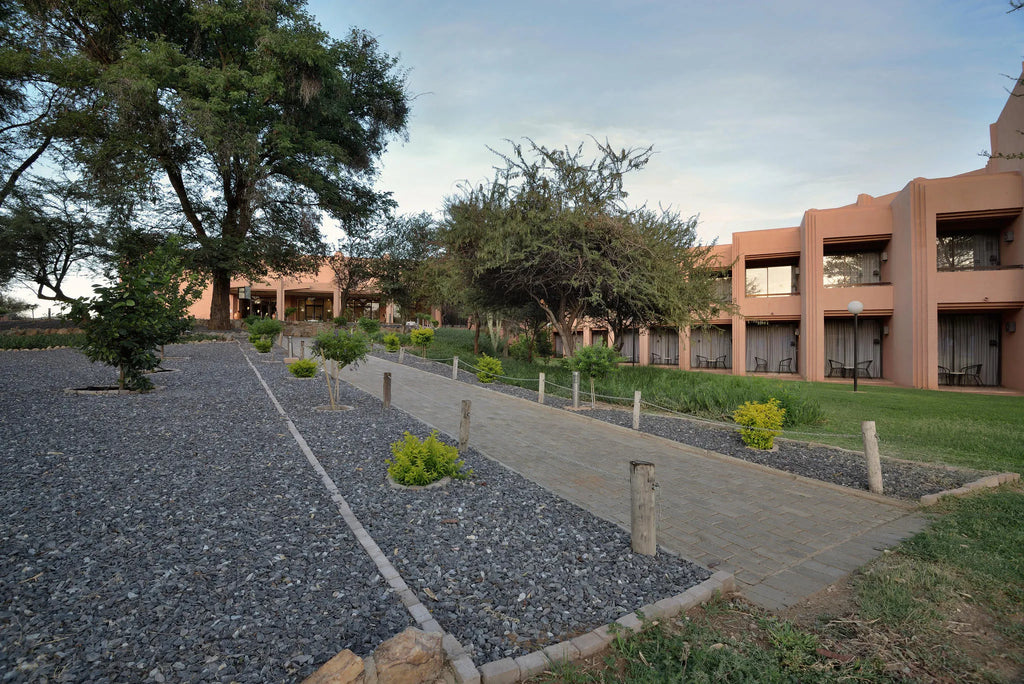 Gardens at Windhoek Country Club Resort & Casino, Windhoek, Namibia.