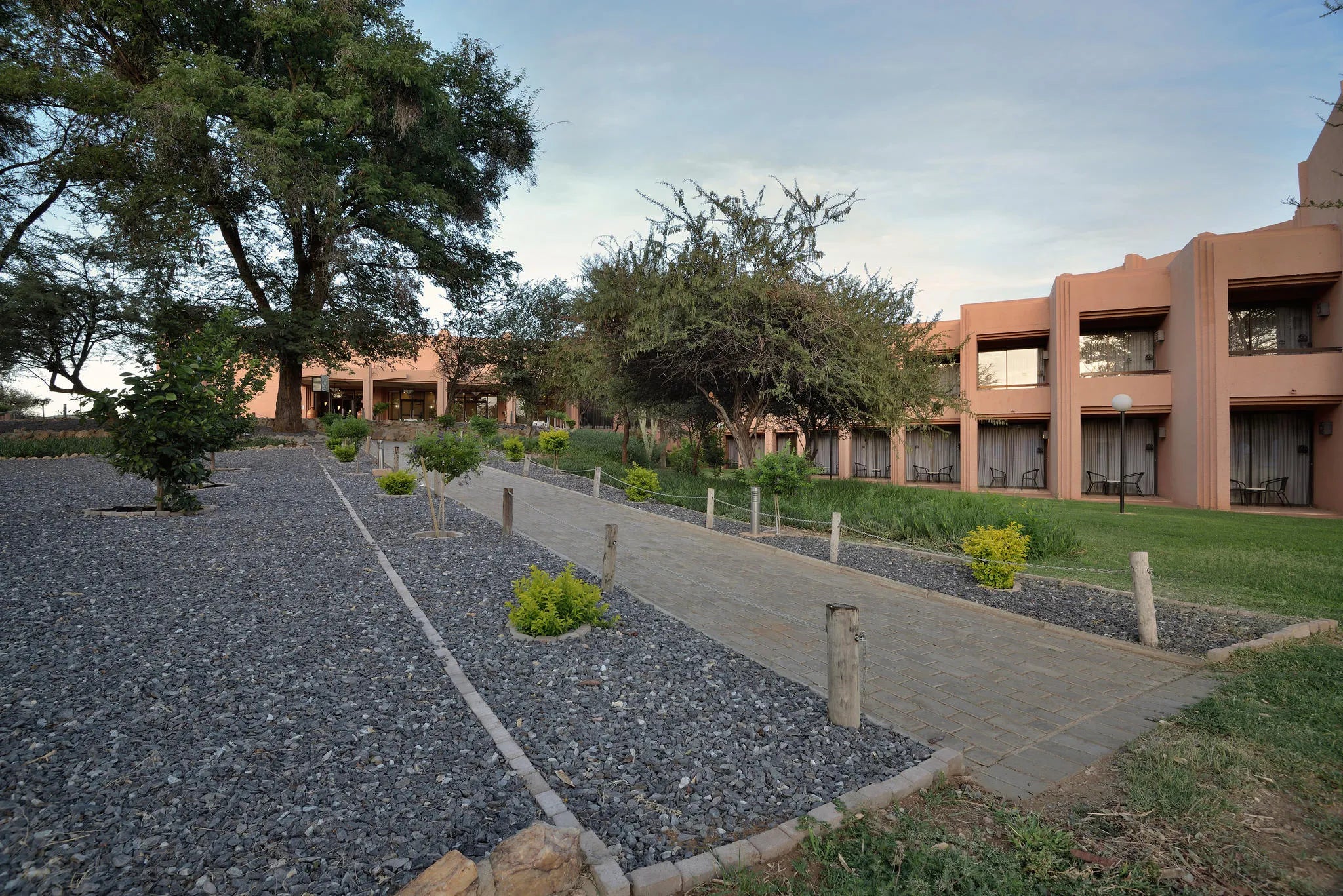 Gardens at Windhoek Country Club Resort & Casino, Windhoek, Namibia.
