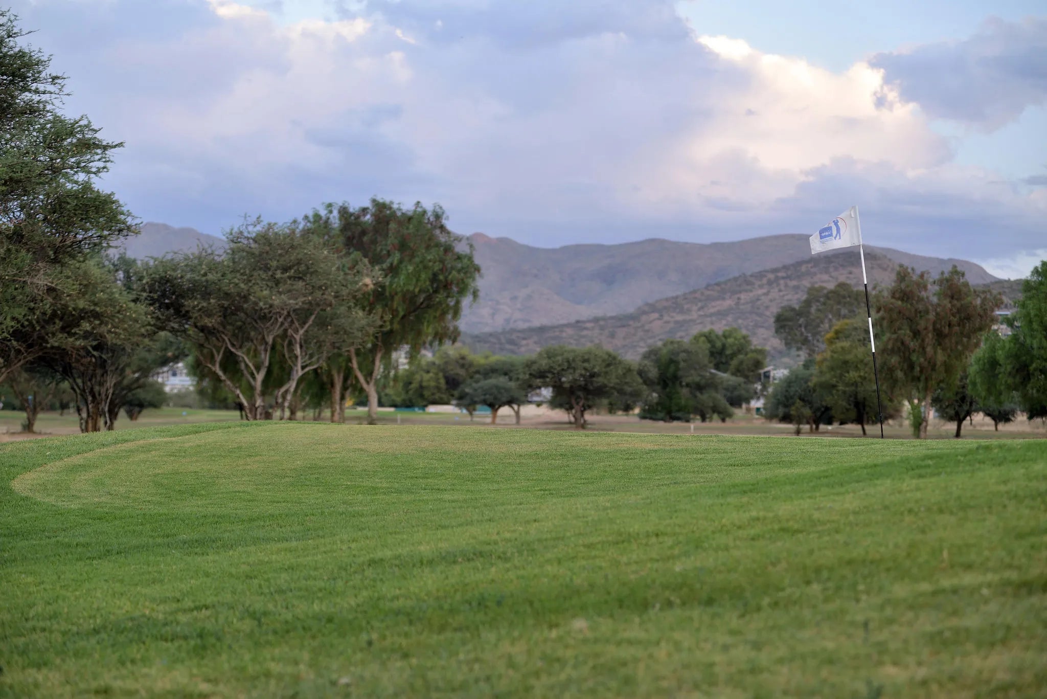 Golf Course at Windhoek Country Club Resort & Casino, Windhoek, Namibia.