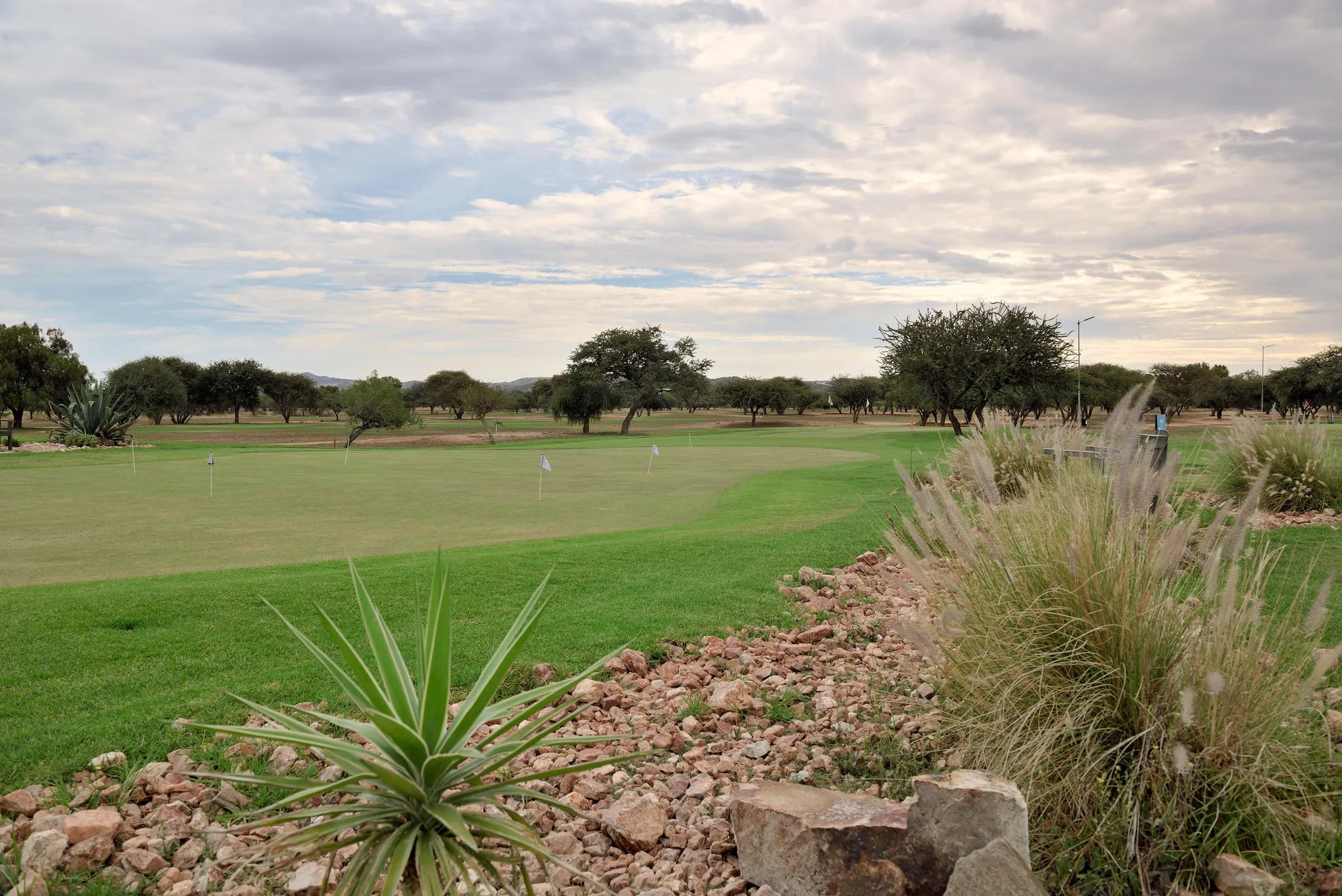 Golf Course at Windhoek Country Club Resort & Casino, Windhoek, Namibia.