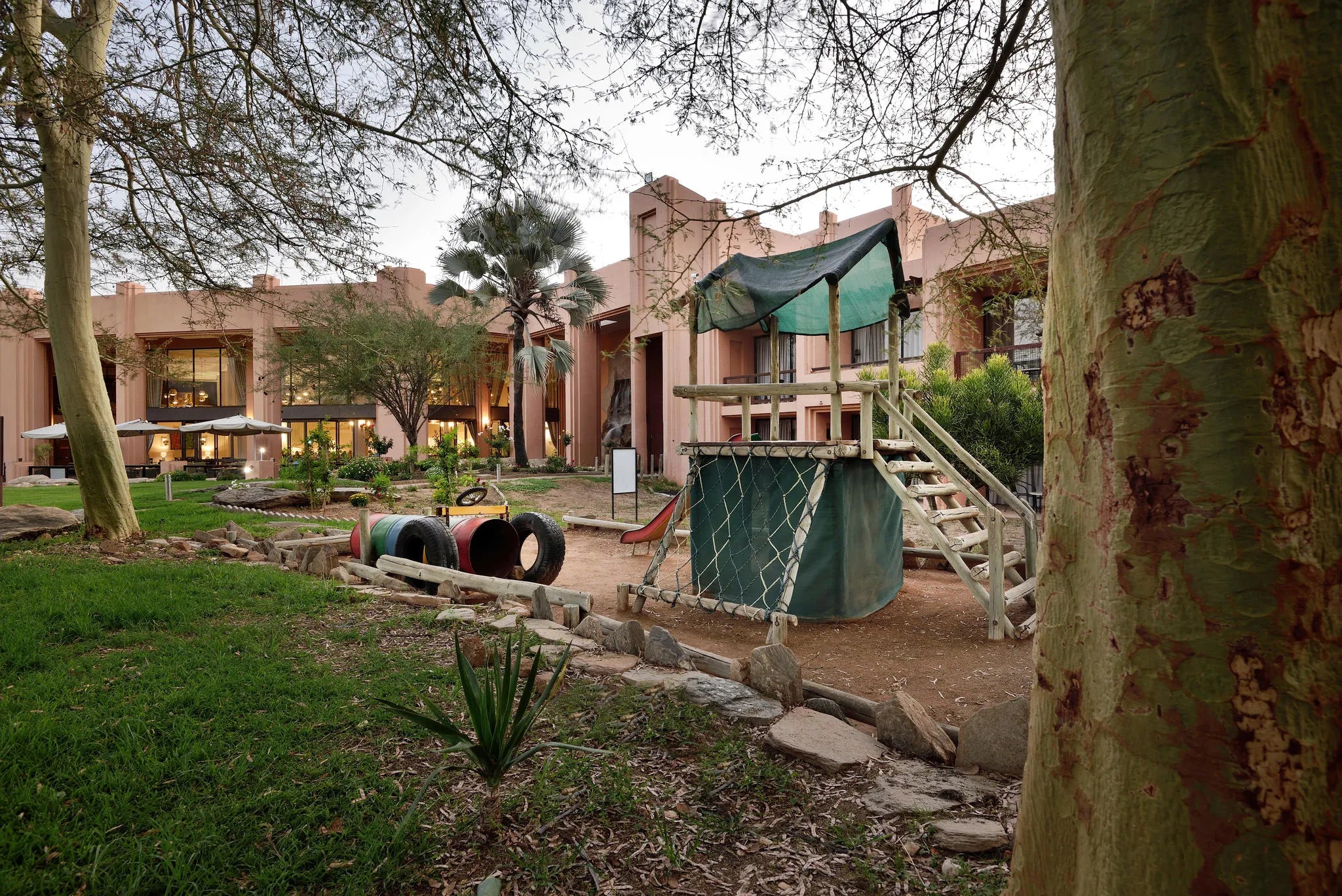 Jungle Gym at Windhoek Country Club Resort & Casino, Windhoek, Namibia.