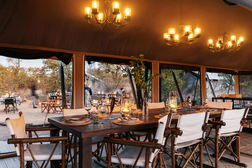 Simbavati Trails Camp at Simbavati Trails Camp, Timbavati Private Nature Reserve, South Africa.