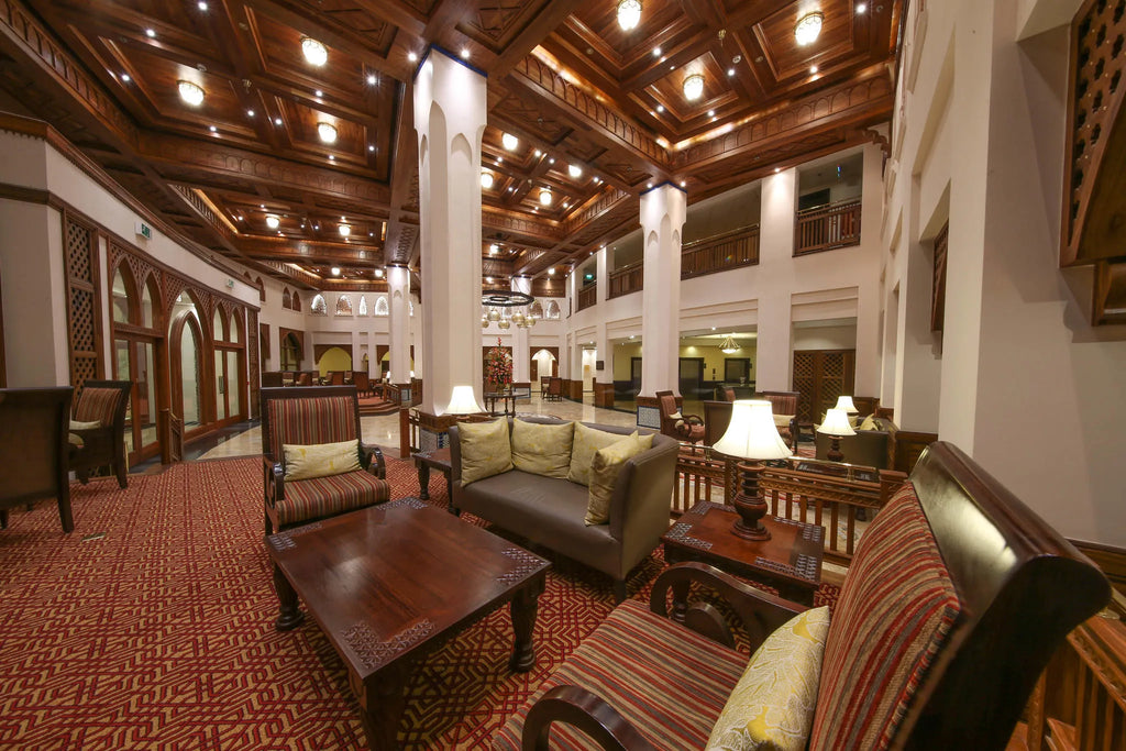 Interior at Dar es Salaam Serena Hotel, Dar es Salaam, Tanzania.