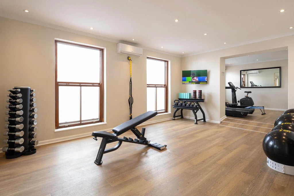 Gym at The Plettenberg, Plettenberg Bay, South Africa.