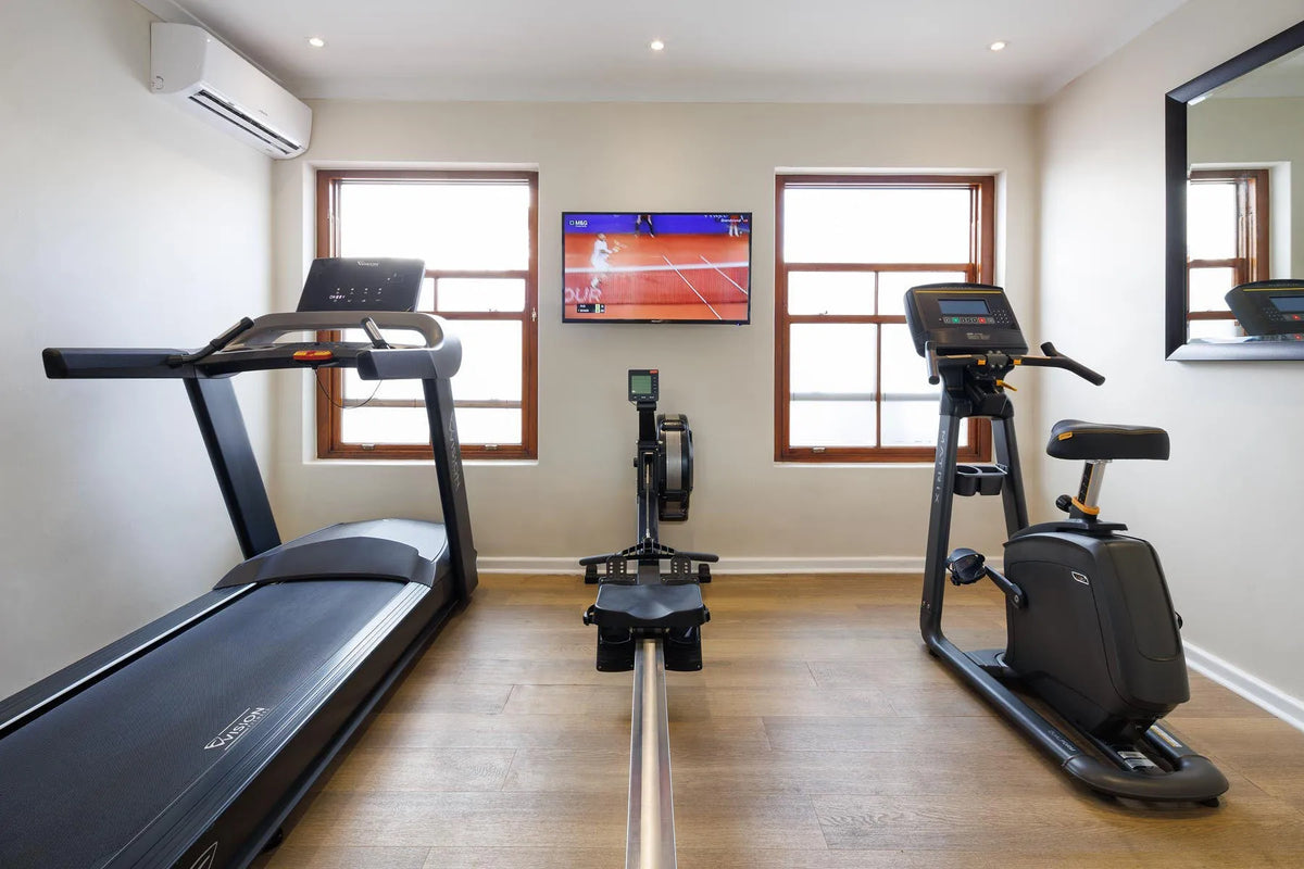Gym at The Plettenberg, Plettenberg Bay, South Africa.