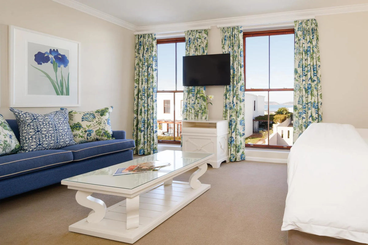 Double Room - Bedroom at The Plettenberg, Plettenberg Bay, South Africa.