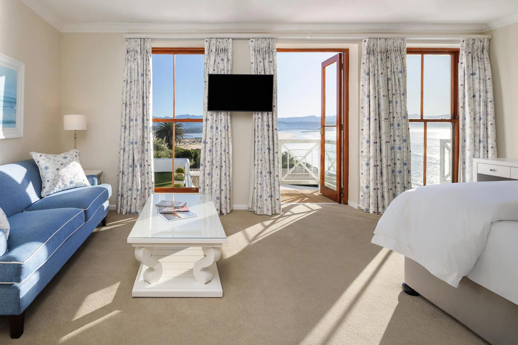 Luxury Double with Sea Views at The Plettenberg, Plettenberg Bay, South Africa.