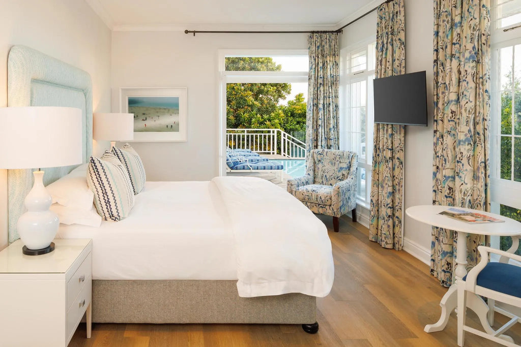 Look Out Villa - Bedroom at The Plettenberg, Plettenberg Bay, South Africa.