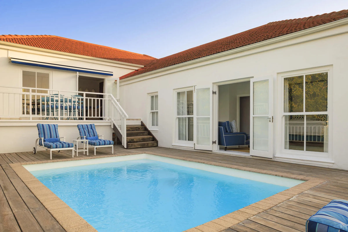 Beach House at The Plettenberg, Plettenberg Bay, South Africa.