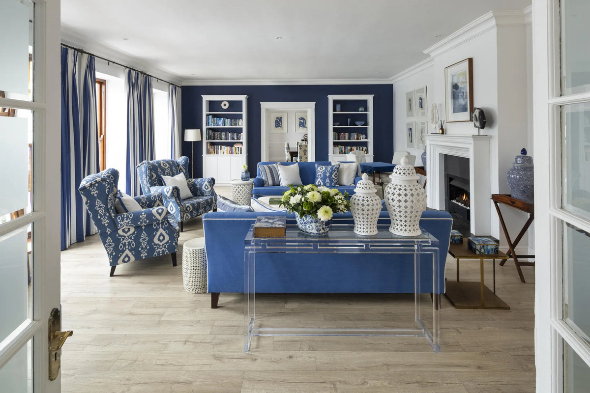 Lounge at The Plettenberg, Plettenberg Bay, South Africa.