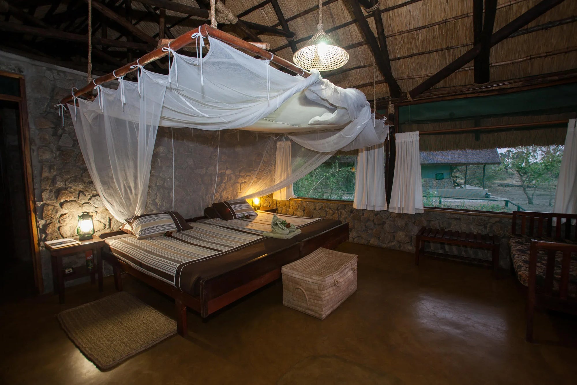 Mvuu Camp at Mvuu Camp, Liwonde National Park, Malawi.