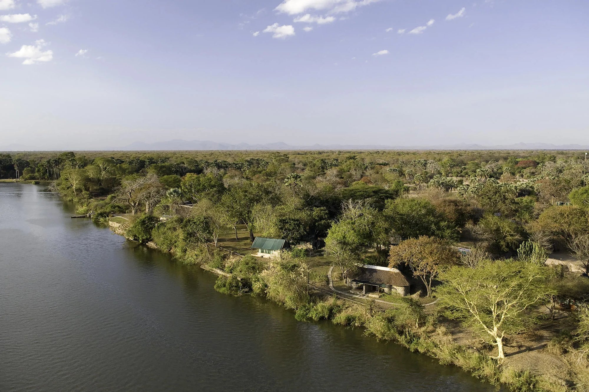Mvuu Camp at Mvuu Camp, Liwonde National Park, Malawi.