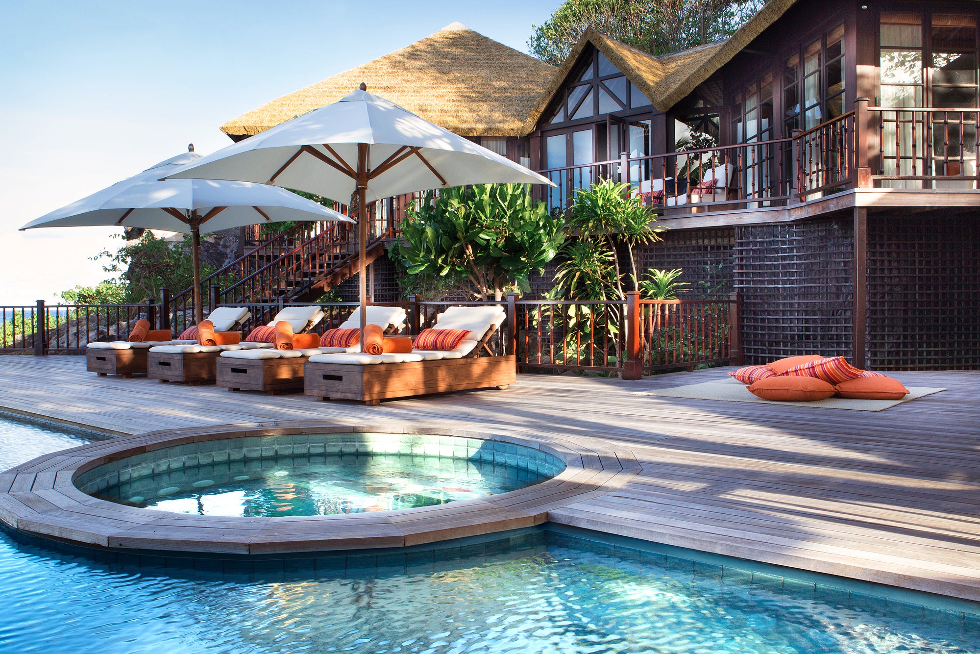 Pool deck