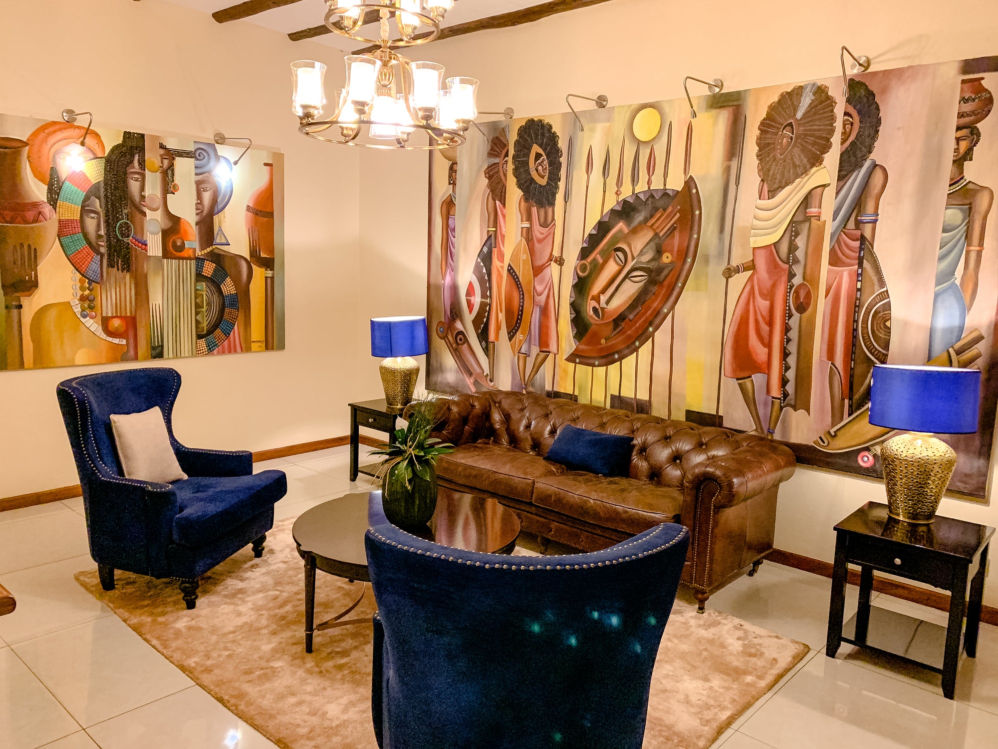 Lounge area