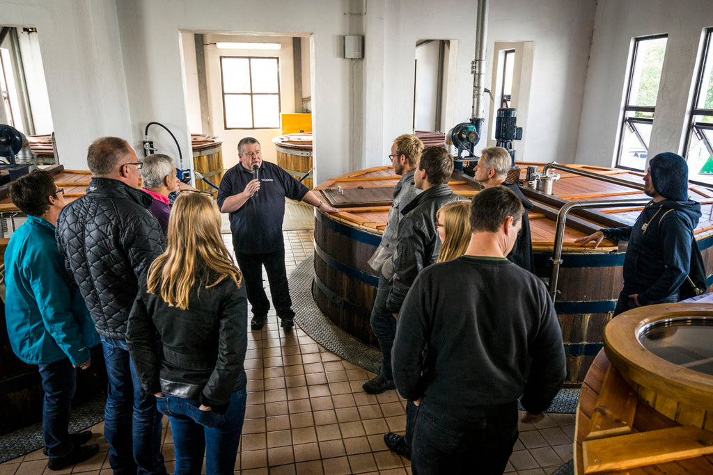 Talisker Distillery - in the tun room