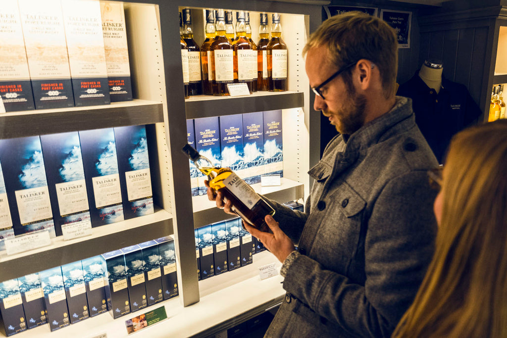 Talisker Distillery - gift shop