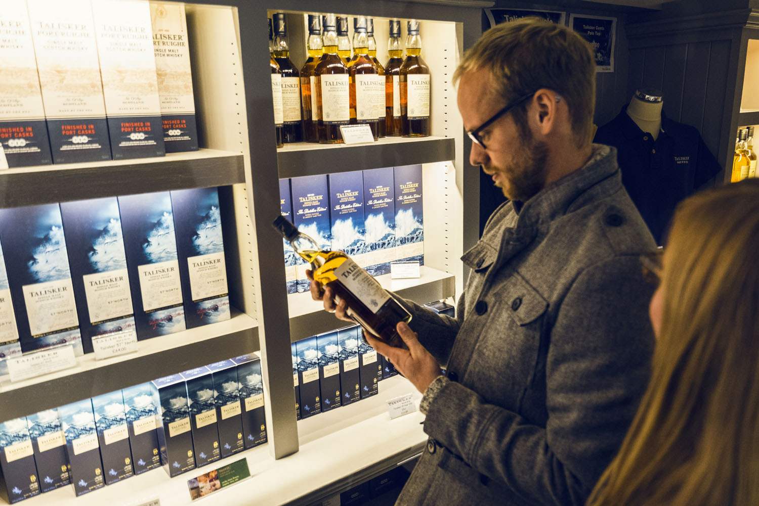 Talisker Distillery - gift shop