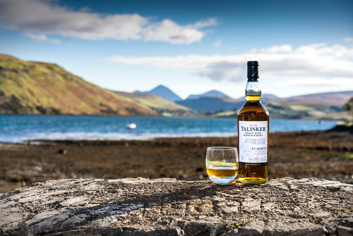Talisker single malt scotch whisky