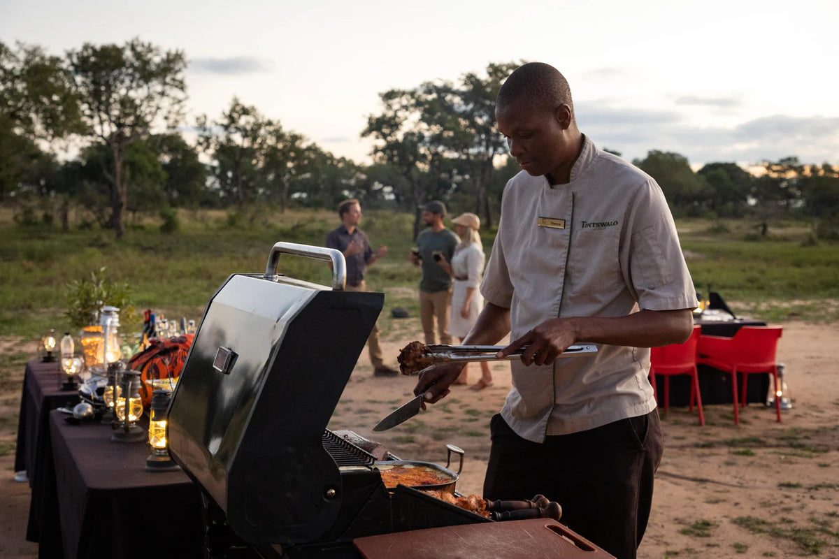 Bush Drinks at Tintswalo Safari, Manyeleti Private Game Reserve, South Africa.